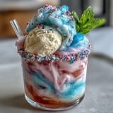 Cotton Candy Lemonade Float