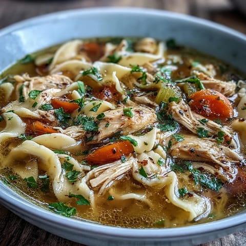 Classic Chicken and Noodle Soup