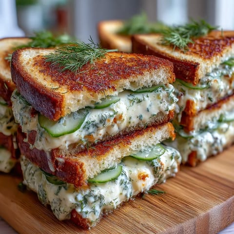 Elegant Mothers Day tea party sandwiches with lemon butter, cucumber, and herbs on soft white bread.
