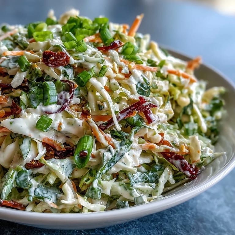 Vibrantly colorful Best Cabbage Coleslaw with a tangy dressing, ready in minutes.