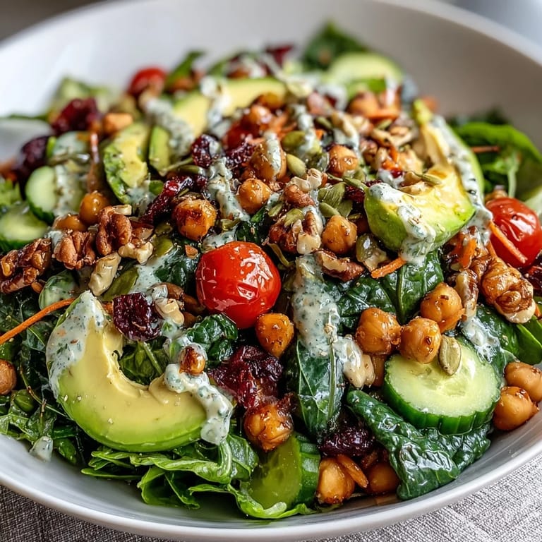 Healthy Mixed Greens Power Bowl with shredded carrots and pumpkin seeds, drizzled with lemon dressing for a fresh crunch.
