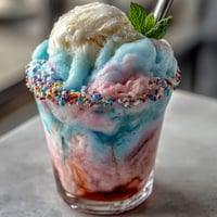 Cotton Candy Lemonade Float